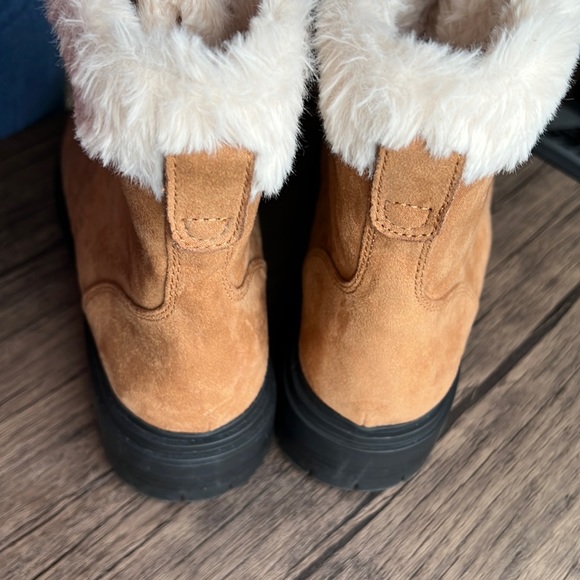 Worn Once! J. Crew Factory Faux-Fur Winter Hiking Boots! - Picture 7 of 11